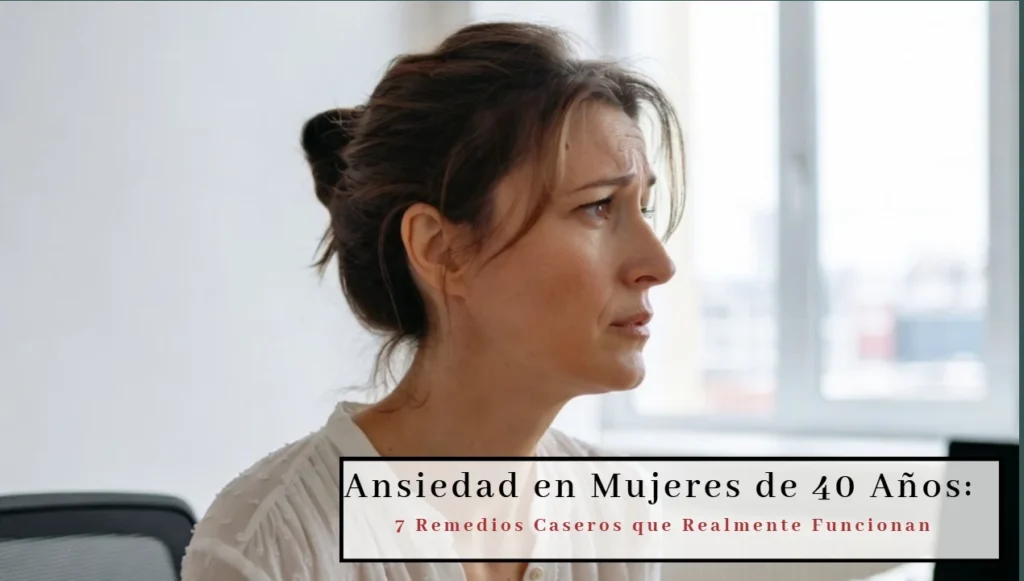 Ansiedad en Mujeres de 40 Años