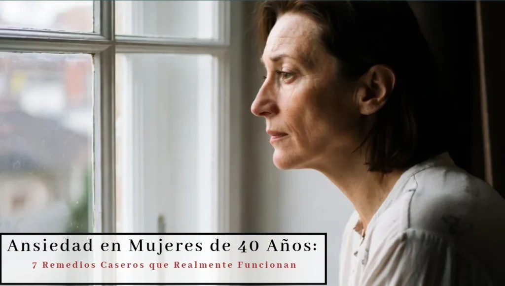 Ansiedad en Mujeres de 40 Años
